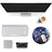 Auhoahsil Mouse Pad with Stitched Edge PremiumTextured Mouse Mat Waterproof NonSlip Rubber Base Customized Round Mousepad for Laptop Computer PC Gaming Office 8787 inches Galaxy Starry Sky