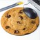 YIDWED Chocolate Chip Cookie Round Mouse PadCute and Funny MousepadCoworker Teacher Gift Mouse Mat