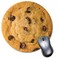YIDWED Chocolate Chip Cookie Round Mouse PadCute and Funny MousepadCoworker Teacher Gift Mouse Mat