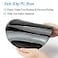 HEVITDA Ergonomic Mouse Pad with Wrist Support Pain Relief Comfort Wrist Rest Pad with NonSlip PU Base for Gaming Home Office Travel Dog Paw Print Pink Flowers