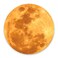 pingpi Full Moon Circle Mouse Pad Mousepad Lunar Space Galaxy Crater Solar System The Yellow Full Moon