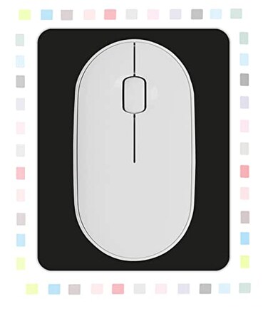 GZXHS Small Rectangular Mouse pad Shoponly Takes up Mouse Space Universal Mini Mouse pad Portable Waterproof with NonSlip Glue Base Black 5X6 inches black 5x6 small mouse pad