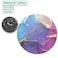 HEVITDA Mouse Pad NonSlip Rubber Base Mousepad with Stitched Edge Gaming Round Mouse Pads Waterproof Office Mouse Pad Small Size 787 x 787 Inch Blue Purple Marble