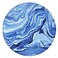 HEVITDA Mouse Pad NonSlip Rubber Base Mousepad with Stitched Edge Gaming Round Mouse Pads Waterproof Office Mouse Pad Small Size 787 x 787 Inch Blue Watercolor Clouds