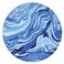 HEVITDA Mouse Pad NonSlip Rubber Base Mousepad with Stitched Edge Gaming Round Mouse Pads Waterproof Office Mouse Pad Small Size 787 x 787 Inch Blue Watercolor Clouds