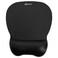 Innovera Gel Mouse Pad with Wrist Rest Nonskid Base 9 X 75 Inches Black 51450