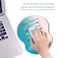 ITNRSIIET Ergonomic Mouse Pad with Gel Wrist Rest Support NonSlip PU Base Stay Positive Work Hard and Make It Happen Inspirational Quote Cute Small Mouse Pad Pain Relief 87 x 72 inches