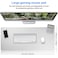 Jahosin Large Gaming Mouse Pad with Stitched Edges275x118In Extended Mouse Pad with NonSlip Natural Rubber Base for GamerDesktopOfficeHome 70x30 Greyus