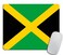 pingpi Jamaica Flag Mouse pad Personality Gaming Mousepad Desings 95 X 79 Inch 240mmX200mmX3mm