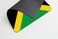 pingpi Jamaica Flag Mouse pad Personality Gaming Mousepad Desings 95 X 79 Inch 240mmX200mmX3mm