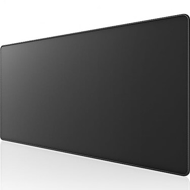 KTRIO Oversized Gaming Mouse Pad Desk Mat for Gamer 473 x 236 Black