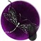 SUFPMP Mouse Pad for ComputersGaming MousePads Office for Laptop Mouse Mat for PC Non Slip Mice Pad Dragonfly On Purple 2T518
