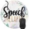 JJHDF Mouse Pad for ComputersGaming MousePads Office for Laptop Mouse Mat for PC Non Slip Mice Pad Speech Therapists 2T1714