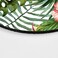pingpi Mouse Pad Mousepad Tropical Leaves Print Mouse Mat Mouse Pad Office Mousemat Round Mousemat Hawaii Hawaiian Tropical Palm Print Mousepad