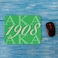 Mugod AKA 1908 Mouse Pad Also Known As Abbreviation Hip Hop Style Pink Green White Mouse Mat NonSlip Rubber Base Mousepad for Computer Laptop PC Gaming Working Office Home 95x79 Inch