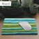 Mugod Blue and Green Waves Mouse Pad Abstract Stripes Dye Flow Sea Wave Line Mouse Mat NonSlip Rubber Base Mousepad for Computer Laptop PC Gaming Working Office Home 95x79 Inch