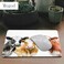 Mugod Cows Mouse Pad Cute Cow Looking at You Cattle Natural Milk Red Yellow Black Mouse Mat NonSlip Rubber Base Mousepad for Computer Laptop PC Gaming Working Office Home 95x79 Inch