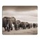 Mugod Elephant Mouse Pad Elephant Walking on The African Savannah Grassland Grey Mouse Mat NonSlip Rubber Base Mousepad for Computer Laptop PC Gaming Working Office Home 95x79 Inch