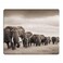 Mugod Elephant Mouse Pad Elephant Walking on The African Savannah Grassland Grey Mouse Mat NonSlip Rubber Base Mousepad for Computer Laptop PC Gaming Working Office Home 95x79 Inch