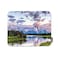 Mugod Mountain Nature Mouse Pad Grand Snowy Mountains Lake Tree Landscape Green Blue Mouse Mat NonSlip Rubber Base Mousepad for Computer Laptop PC Gaming Working Office Home 95x79 Inch