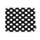 Mugod Polka Dot Mouse Pad Abstract Circle Geometric Pattern Retro Black and White Mouse Mat NonSlip Rubber Base Mousepad for Computer Laptop PC Gaming Working Office Home 95x79 Inch