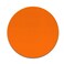 FINCIBO NonSlip Round Mousepad Solid Orange Mouse Pad for Home Office and Gaming Desk