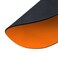 FINCIBO NonSlip Round Mousepad Solid Orange Mouse Pad for Home Office and Gaming Desk