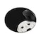 WIRESTER NonSlip Round Mousepad White Labrador Retriever Dog Mouse Pad for Home Office and Gaming Desk