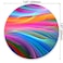 pingpi Gaming Mouse Pad CustomRainbow Ocean Round Mouse Pad