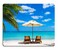 pingpi Idyllic White Beach in Front of The Turquoise Tropical sea Mouse pad Gaming Mouse pad Mousepad Nonslip Rubber Backing