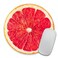 pingpi Pink Ripe Grapefruit Slice Mousepad Tropical Mouse Pad Fruit Vegan Funny Present FoodThemed