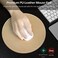 ProElife Mouse Pad for Computer Laptop Accessories Anti Slip Cute Round Mouse Pad Waterproof PU Leather 866Inch Circular Mousepad Stitched Edges Mat for Home Office School Gaming Gold