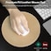 ProElife Mouse Pad for Computer Laptop Accessories Anti Slip Cute Round Mouse Pad Waterproof PU Leather 866Inch Circular Mousepad Stitched Edges Mat for Home Office School Gaming Gold