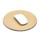 ProElife Mouse Pad for Computer Laptop Accessories Anti Slip Cute Round Mouse Pad Waterproof PU Leather 866Inch Circular Mousepad Stitched Edges Mat for Home Office School Gaming Gold