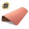 Besezx PU Leather Mouse Pad With Stitched Edge MicroFiber Base NonSlip Waterproof for Computers Laptop 8x11 Inch Pink