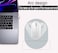 GZXHS Small Mouse pad Portable Waterproof NonSlip Rubber Bottom Suitable for Wireless Mouse Laptop Keyboard Tray for Both Men and Women Office Travel Grey 55x75in