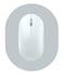 GZXHS Small Mouse pad Portable Waterproof NonSlip Rubber Bottom Suitable for Wireless Mouse Laptop Keyboard Tray for Both Men and Women Office Travel Grey 55x75in