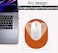 GZXHS Small Mouse pad Portable Waterproof NonSlip Rubber Bottom Suitable for Wireless Mouse Laptop Keyboard Tray for Both Men and Women Office Travel Orange 55x75in