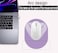 GZXHS Small Mouse pad Portable Waterproof NonSlip Rubber Bottom Suitable for Wireless Mouse Laptop Keyboard Tray for Both Men and Women Office Travel Purple 55x75in