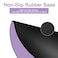 GZXHS Small Mouse pad Portable Waterproof NonSlip Rubber Bottom Suitable for Wireless Mouse Laptop Keyboard Tray for Both Men and Women Office Travel Purple 55x75in