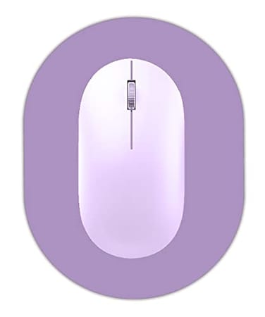 GZXHS Small Mouse pad Portable Waterproof NonSlip Rubber Bottom Suitable for Wireless Mouse Laptop Keyboard Tray for Both Men and Women Office Travel Purple 55x75in