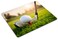 Smooffly Customized Rectangle NonSlip Rubber Mousepad Gaming Mouse Pad Golf Course Golf Club and Ball