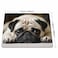 Smooffly Cute Pug Dog Mousepad Custom Funny Animal Gaming Mouse pad 95X79 inches