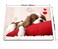 Smooffly Funny Dog Mouse Pad Red Cute Puppy Sleeping on a Pillow Dreaming of a Bone Personality Desings Gaming Mouse Pad