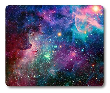 Smooffly Galaxy Customized Rectangle NonSlip Rubber Gaming Mouse Pad