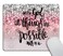 Smooffly Gaming Mouse Pad Custom with God All Things are Possible Motivational and Inspirational Quote Personality Desings Computer Mouse Pad