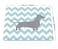 Smooffly Gaming Mouse Pad CustomDachshund Chevron Personality Desings Gaming Mouse Pad