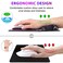 ToLuLu Mouse Pad Wrist Rest Support Gel Ergonomic Mouse Pads with Non Slip Rubber Base Memory Foam Support Mouse Wrist Rest Pad for Laptop Computer Home Office Working Pain Relief Purple Butterfly