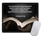 pingpi Vintage Bible Verse Background with The Bible Mouse pad Rectangle NonSlip Rubber Mousepad 95 X 79 Inch 240mmX200mmX3mm