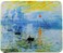 VIVIPOW Claude Monet Paintings Mouse Pad Impression Sunrise